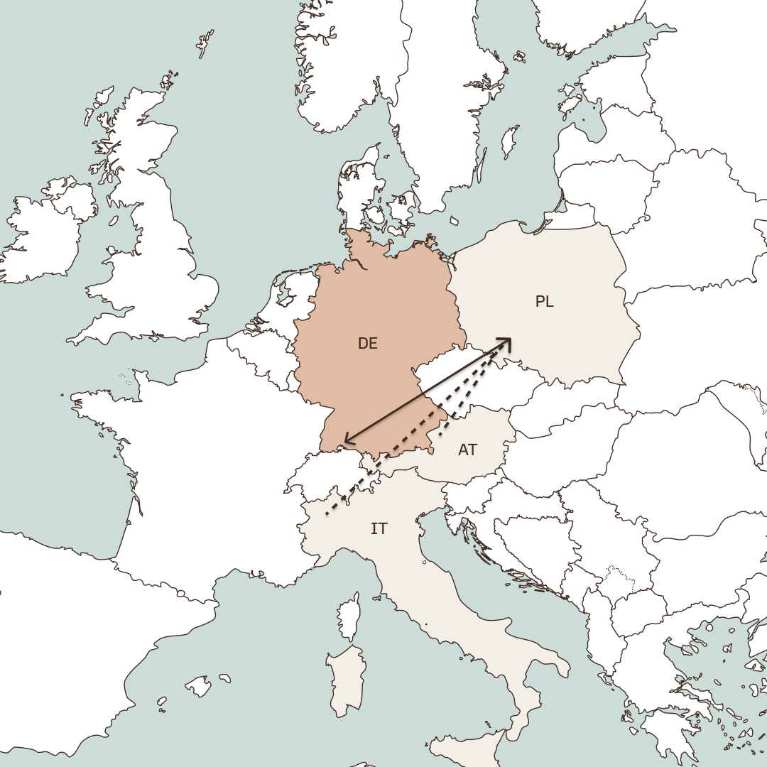WAHL 2: MADE IN EU Wir halten Wege kurz. So sparen wir nicht nur CO2 ein, sondern gewährleisten faire Arbeitsbedingungen nach ISO -Normen.